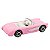 Carro Hot Wheels 1956 Corvette Barbie Rosa 2023 Lote K HKG52 9/10 - Imagem 3