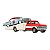 Team Transport Hot Wheels Premium Car Culture 72 Chevy Ramp Truck e 61 Impala ‎FLF56 - Imagem 3