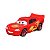 Carrinho Disney Pixar Cars Relâmpago McQueen Pé na Estrada HKY34 - Imagem 2