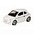 Carro Miniatura CKS Fiat 500 Branco com Pneus de Borracha - Imagem 4