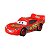 Carrinho Disney Pixar Cars Relâmpago McQueen com o emblema da Rusteze GCC81 - Imagem 3
