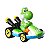 Carrinho Hot Wheels Mario Kart Yoshi Standard Kart GLP38 - Imagem 2