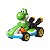 Carrinho Hot Wheels Mario Kart Yoshi Standard Kart GLP38 - Imagem 3