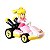Carrinho Hot Wheels Mario Kart Princess Peach Standard Kart GBG28 - Imagem 2