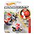 Carrinho Hot Wheels Mario Kart Red Yoshi Standard Kart GPD90 - Imagem 1