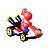 Carrinho Hot Wheels Mario Kart Red Yoshi Standard Kart GPD90 - Imagem 4