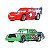 Carro Disney Pixar Cars Pack Relâmpago McQueen e Chick Hicks JDH47 - Imagem 2