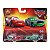 Carro Disney Pixar Cars Pack Relâmpago McQueen e Chick Hicks JDH47 - Imagem 1