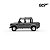 PRÉ-VENDA Mini GT #918 Land Rover Defender 110 Crew Cab Skyfall English - Imagem 4
