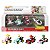 Carrinho Hot Wheels Mario Kart 4 Pack Princess Rosalina Mario Luigi GXX97 - Imagem 1