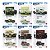 Carrinho Hot Wheels Silver Series Set Pantone JKY47 - Imagem 1