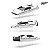 Mini GT #920 Lotus Esprit S1 The Spy Who Loved Me Submarine 007 English - Imagem 2