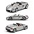 Mini GT #1236 Porsche Carrera GT Silver - Imagem 2