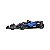 Carrinho Hot Wheels Premium Formula 1 Atlassian Williams Racing #55 JKD85 - Imagem 2