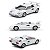 PRÉ-VENDA Mini GT #1366 Lamborghini Countach LP500S White - Imagem 2