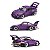 PRÉ-VENDA Motorhelix Porsche RWB 993 Purple 1:64 - Imagem 2