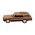 Carrinho CKS Chevrolet Caravan 1989 Bege 1:64 - Imagem 4