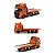 PRÉ-VENDA Mini GT #1392 Caminhão Scania 770S B8x4NA Hooklift Flatbed Orange 1:64 - Imagem 3
