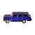 Carrinho CKS Chevrolet Veraneio 1968 Azul 1:64 - Imagem 3
