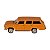 Carrinho CKS Chevrolet Veraneio 1968 Ocre 1:64 - Imagem 3