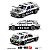 PRÉ-VENDA Mini GT Kaido House #321 Datsun KAIDO 510 Wagon Police 1:64 - Imagem 2