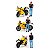 PRÉ-VENDA Mini GT #1414 Moto Ducati Panigale V4 S Giallo com Mini Figure 1:64 - Imagem 2