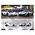 Carrinho Hot Wheels Premium 2 Pack McLaren F1 GTR McLaren P1 GTR JHW52 1:64 - Imagem 1