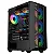 Gabinete Gamer Kalkan Alfern Preto Vidro Temperado Painel Mesh ATX - Imagem 1