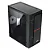 Gabinete Gamer Vinik Plate Preto Lateral Acrílico 2 Fans mATX - Imagem 4