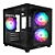 Gabinete Gamer Vinik G-Cube Preto Vidro Temperado 3 Fans mATX - Imagem 1