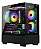 Gabinete Gamer Mymax Kyrios Preto Vidro Temperado 3 Fans Rainbow - Imagem 1