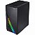 Gabinete Gamer Vinik VX Gaming Scorpius Preto Vidro Temperado LED RGB - Imagem 3