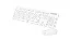 COMBO TECLADO E MOUSE BPC-5269/3W289 WIRELESS BRANCO BPC BOX - Imagem 1
