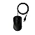 Mouse Intelbras MCI120 Silencioso 1000 DPI USB Com Fio Preto - Imagem 1
