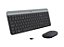 Kit Teclado e Mouse Sem Fio Logitech MK470 Slim ABNT2 Preto Silencioso - Imagem 1