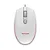 Mouse Gamer Multilaser MO299 2400 DPI LED 7 Cores 6 Botões Branco - Imagem 1