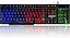 Teclado Gamer Semimecânico Exbom BK152C LED RGB USB ABNT2 - Imagem 1
