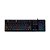 Teclado Gamer Semi Mecânico C3Tech KG-300BK USB Anti-Ghosting - Preto - Imagem 1