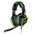 Headset Gamer Warrior Ares Som Surround 7.1 3D USB - Preto e Verde - Imagem 1