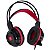 Headset Gamer Vinik VX Gaming Taranis V2 P2 com Microfone Preto e Vermelho - Imagem 1
