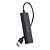 Hub USB 2.0 de 4 Portas C3Tech HU-230BK Preto Cabo 21cm - Imagem 1