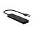 Hub USB 2.0 de 4 Portas C3Tech HU-230BK Preto Cabo 21cm - Imagem 2