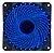 Cooler Fan 120mm Vinik VX Gaming V.Lumi 33 LEDs Azul - Imagem 1