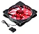 Cooler Fan 120mm Vinik VX Gaming V.Lumi 33 LEDs Vermelho - Imagem 3