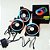 Kit 3 Coolers Ventoinha de 120mm RGB Newdrive com Controle Remoto - Imagem 1