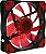 Led Cooler Fan Gamer Vermelho 120*120 c/ 15 Leds 9 Helices - Imagem 4