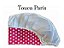 Touca Paris - Poá Pink com Branco e Cabeça Branca - Uniblu - Imagem 6