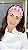 Faixa de Cabelo Xadrez Pink Lancaster - Uniblu - Imagem 12