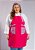 Avental Plus Size - Modelo Roma Pink com Listras Coloridas - Uniblu - Imagem 8