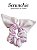 Scrunchie  - Amarrador de cabelo Rosa Giz - uniblu - Imagem 1
